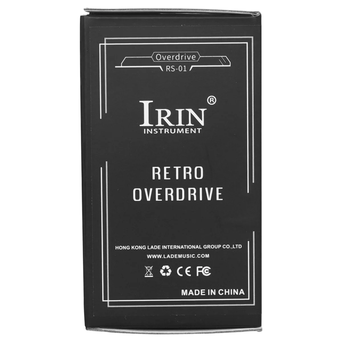 

OURC-IRIN Effect Electric Guitar Effect Pedal Metal Casing (ULTRA DRIVE)