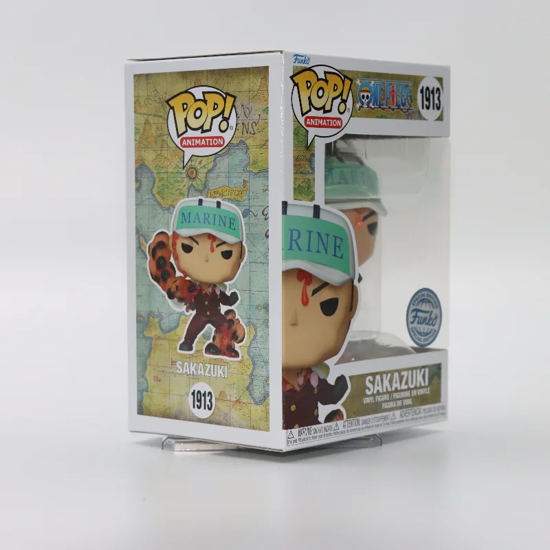 

Authentic Funko Pop One Piece Sakazuki #1913 Anime Vinyl Figure Collectible Desktop Decor Model Gift for Anime Fans