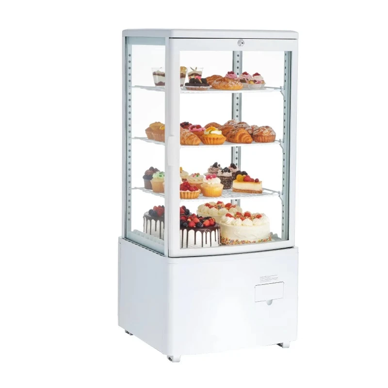 Commercial kitchen refrigeration equipment 3 cubic feet/85 liters, countertop three-layer pastry