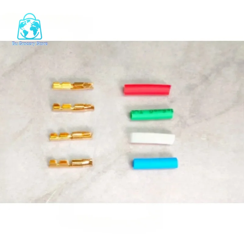 4pc Tonearm Pin Phono Cable Vinyl Cartridge Connector