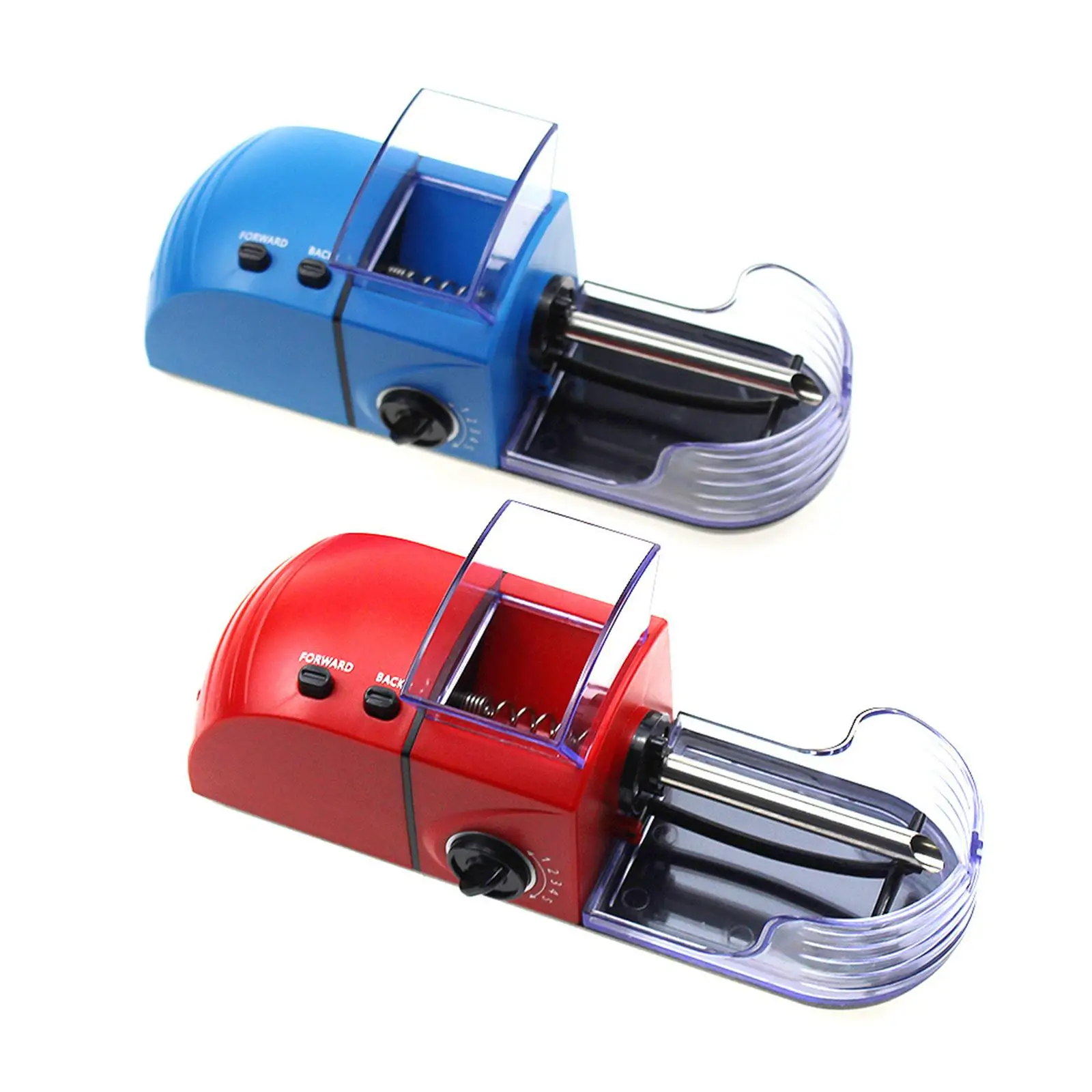 Fully Automatic Cigar Roller Machine Metal Body DIY Cigarette Injector Tobacco Tube Smoking Tool Gadget for Men