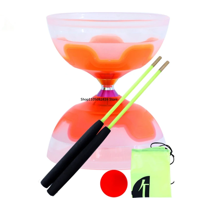 

Diabolo профессиональный китайский йо-йо уличный игровой набор для малышей пожилые люди игрушка для фитнеса традиционный жирный