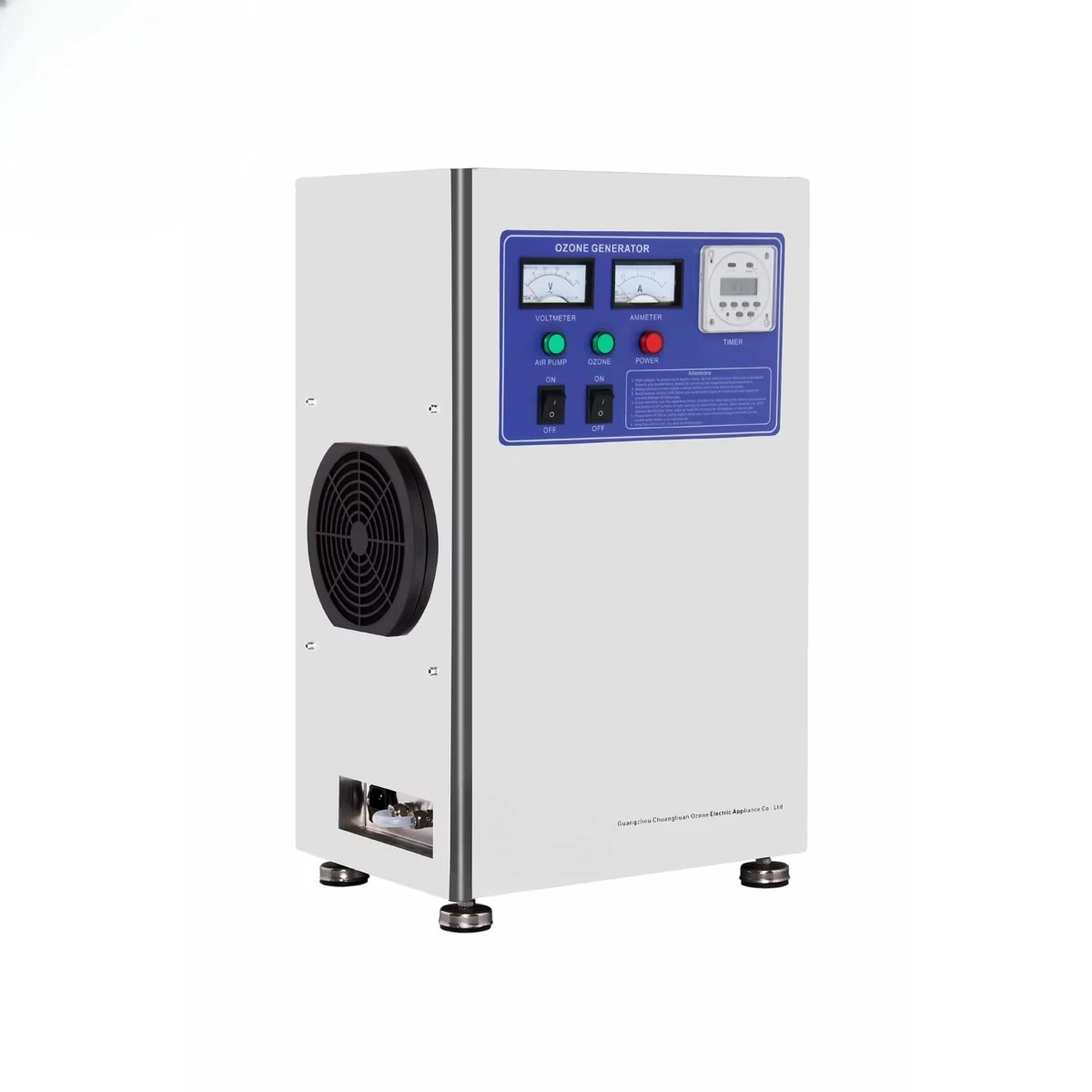 مولد لتنقية الهواء مع آلة تنظيف كبيرة للأوزون التجاري الجديد