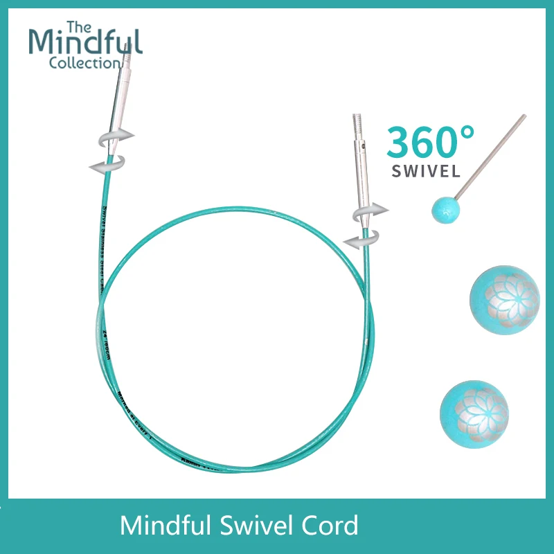 KNITTER\'S PRIDE Mindful  Collection Swivel Cord  For Interchangeable Tips