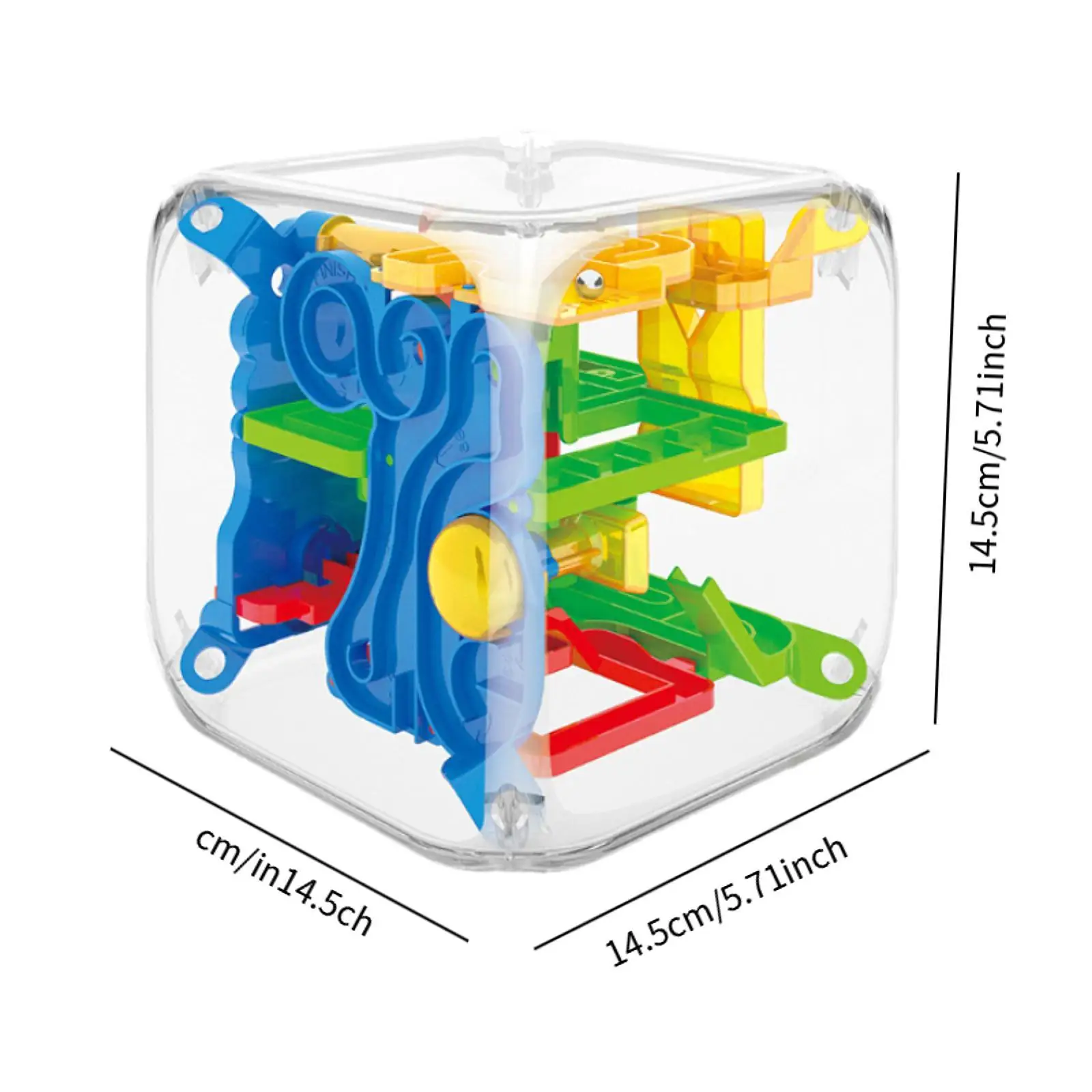 Crianças labirinto cubo quebra-cabeça brinquedo 3d labirinto bola presente do feriado mini labirinto cérebro teaser quebra-cabeças brinquedo de desenvolvimento cerebral para idades 5 +