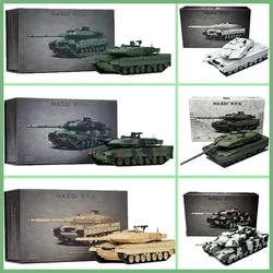 MASSDI 1/64 Leopard 2A6 Main Battle Tank Alloy Military Model Car Ornament Souvenir Display Collection Hobby Gift