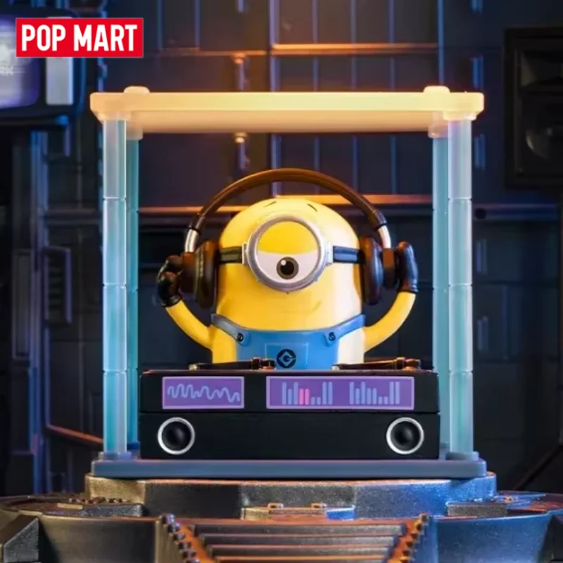 

POP MART Серия «Миньоны на работе» Оригинальные коллекционные фигурки-сюрпризы (Blind Box) Кавайные украшения, статуэтки, декор для дома, настольные модели, куклы