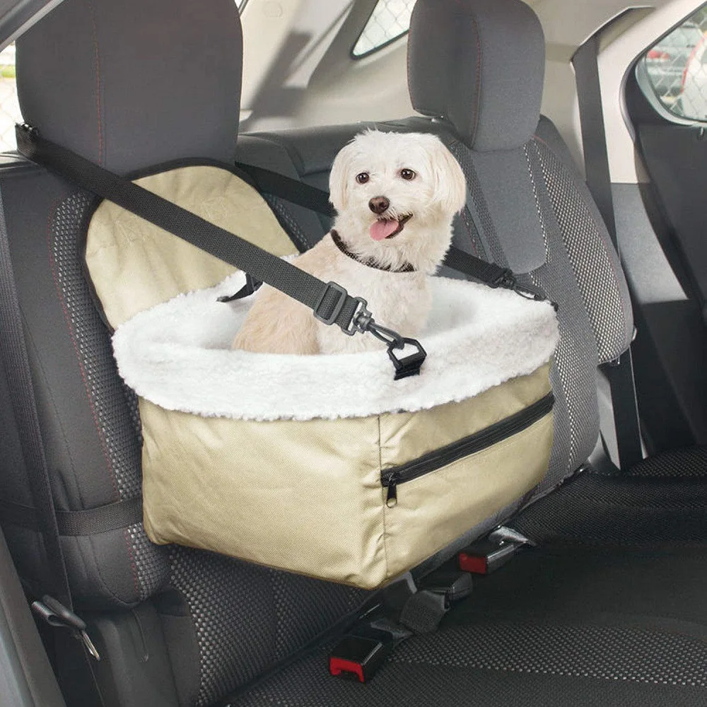 Pet Car Carrier Seat Bag Waterproof Basket Folding Hammock Pet Carriers Bag For Small Cat Dogs Safety Travelling Bag view 3