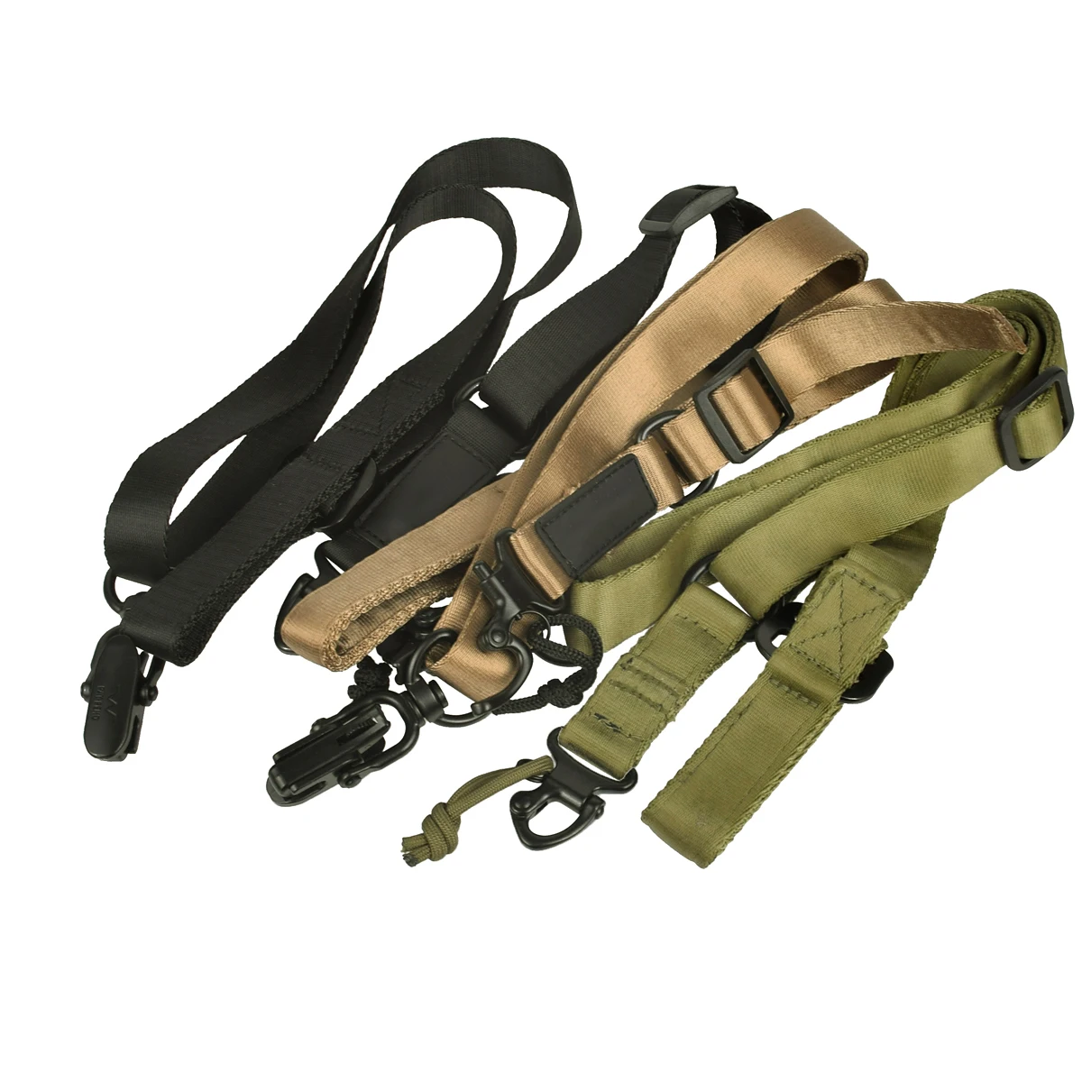 Tactical MS2 Rifle Sling Strap Adjustable Double Point Rope Safety Gun Strap CS Multifunction Lanyard Hunting Ak 47 Belt Strap