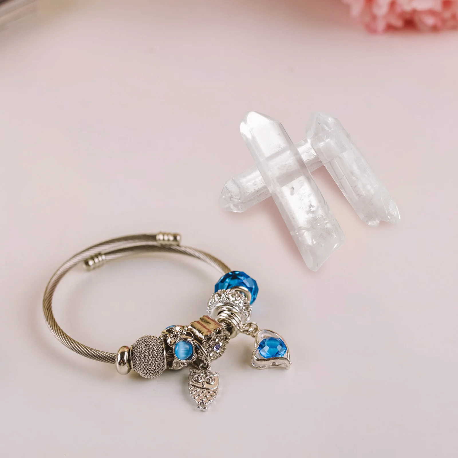 

200G Natural Crystal Adornment Premium Rough Stones for DIY Jewelry Craft Home Decor Desktop Decoration Set Smooth Bright