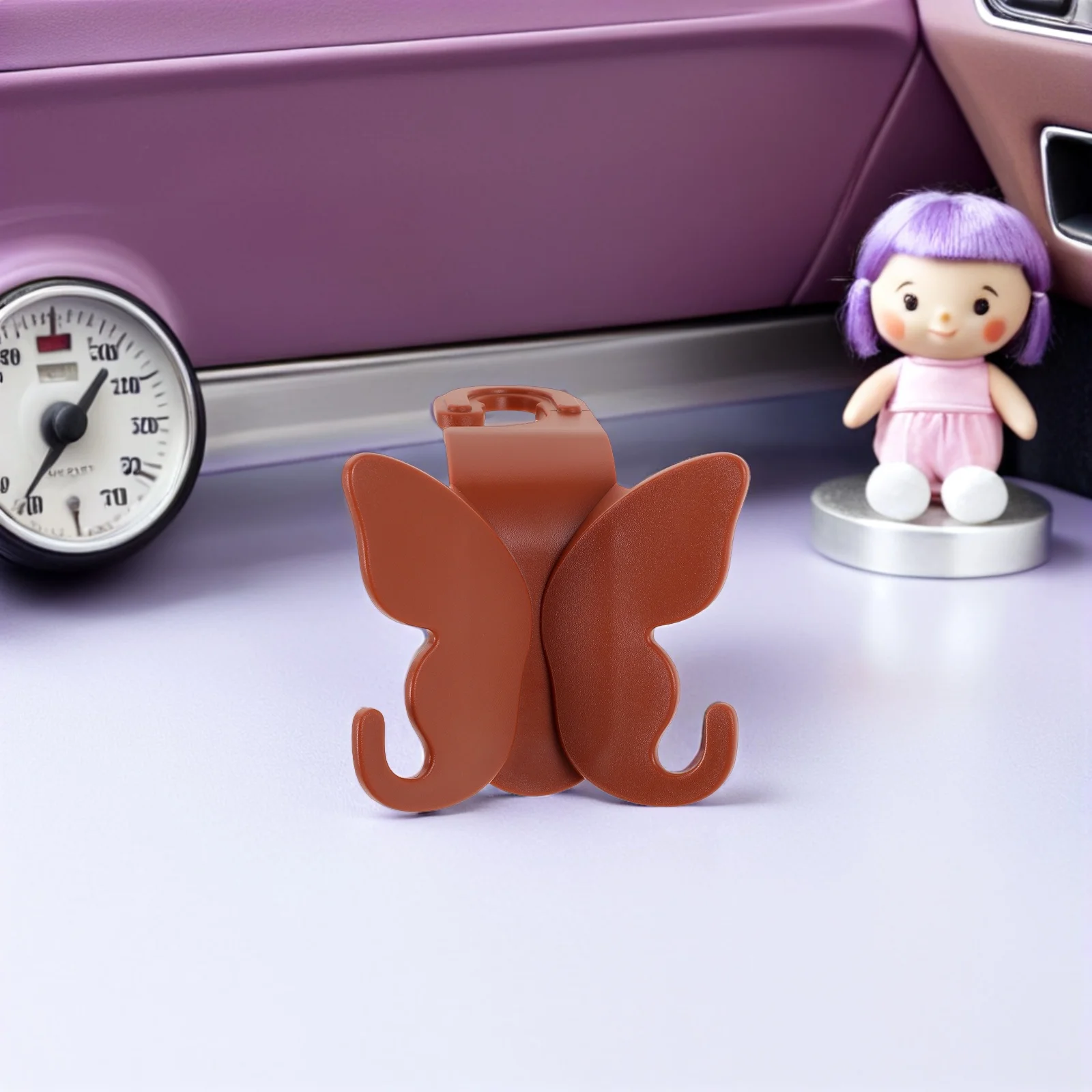 

2 Pcs Car Seat Hook Hooks Headrest Mounted Multifunctional Back Hanger Purses Automotive Headset for Backseat