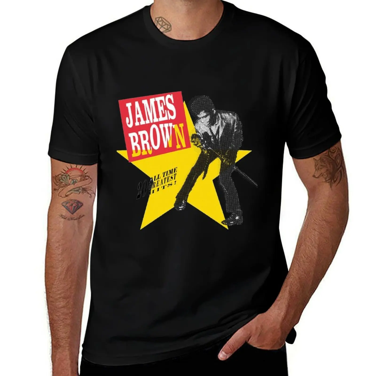 James Brown T-Shirt Plus Size Outdoor Casual Top