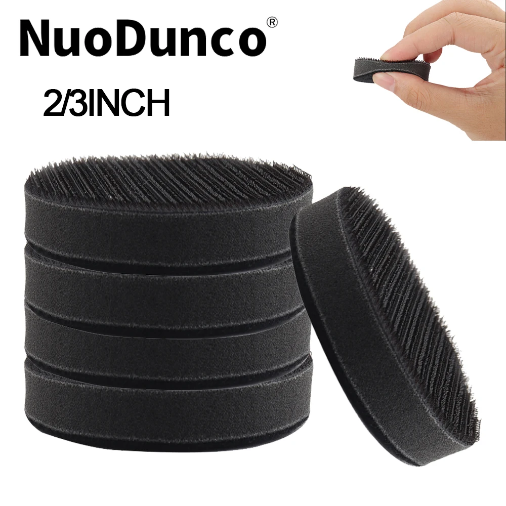 2/3inch Soft Density Sponge Interface Pad Hook&Loop Sanding Pad Sponge Cushion Buffer Backing Pad Sponge Protection Sanding Disc