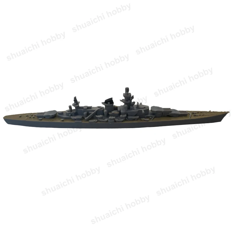 1PCS 3D Printed 1/2000 Scale Scharnhorst Battlecruiser Model Miniature Navy Warship for Military Dioramas Scene DIY Creation