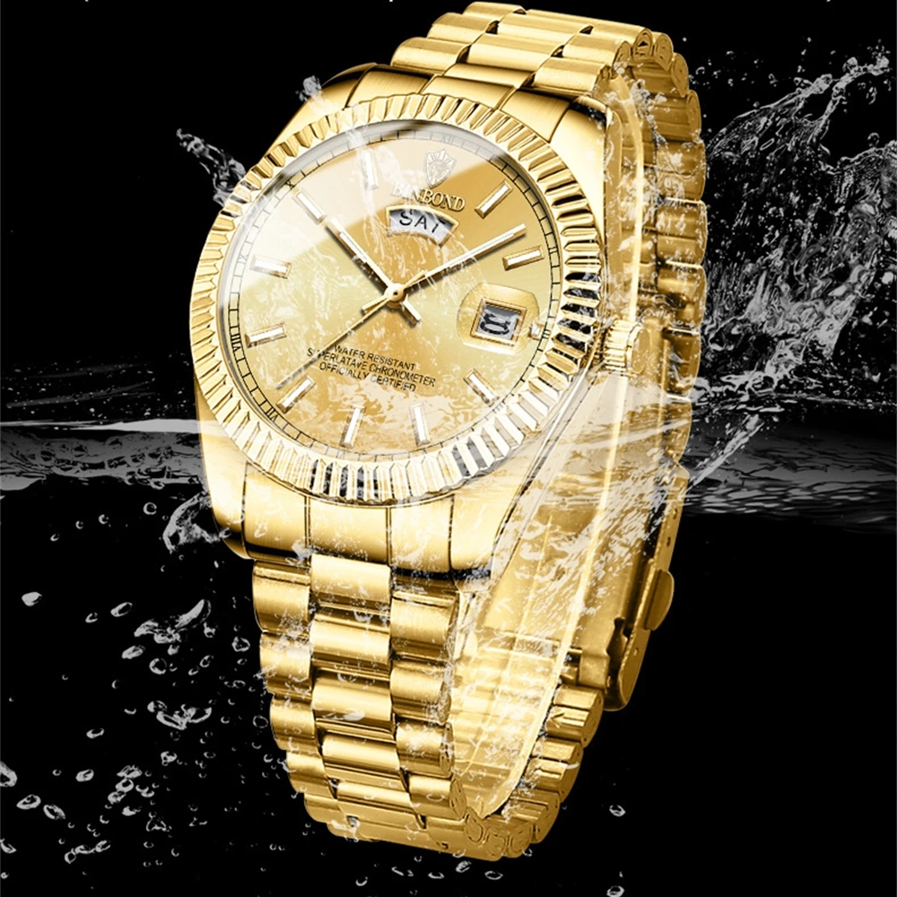 

Простые атмосферные мужские часы, мужской подарок, роскошные мужские часы с ремешком из нержавеющей стали, водонепроницаемые часы, мужские часы с ночником