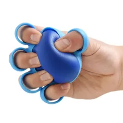 Elderly Five-finger Grip Ball Stroke Hemiplegia Rehabilitation Training Fitness Equipment Wrist Finger Strength Finger Grip Ring