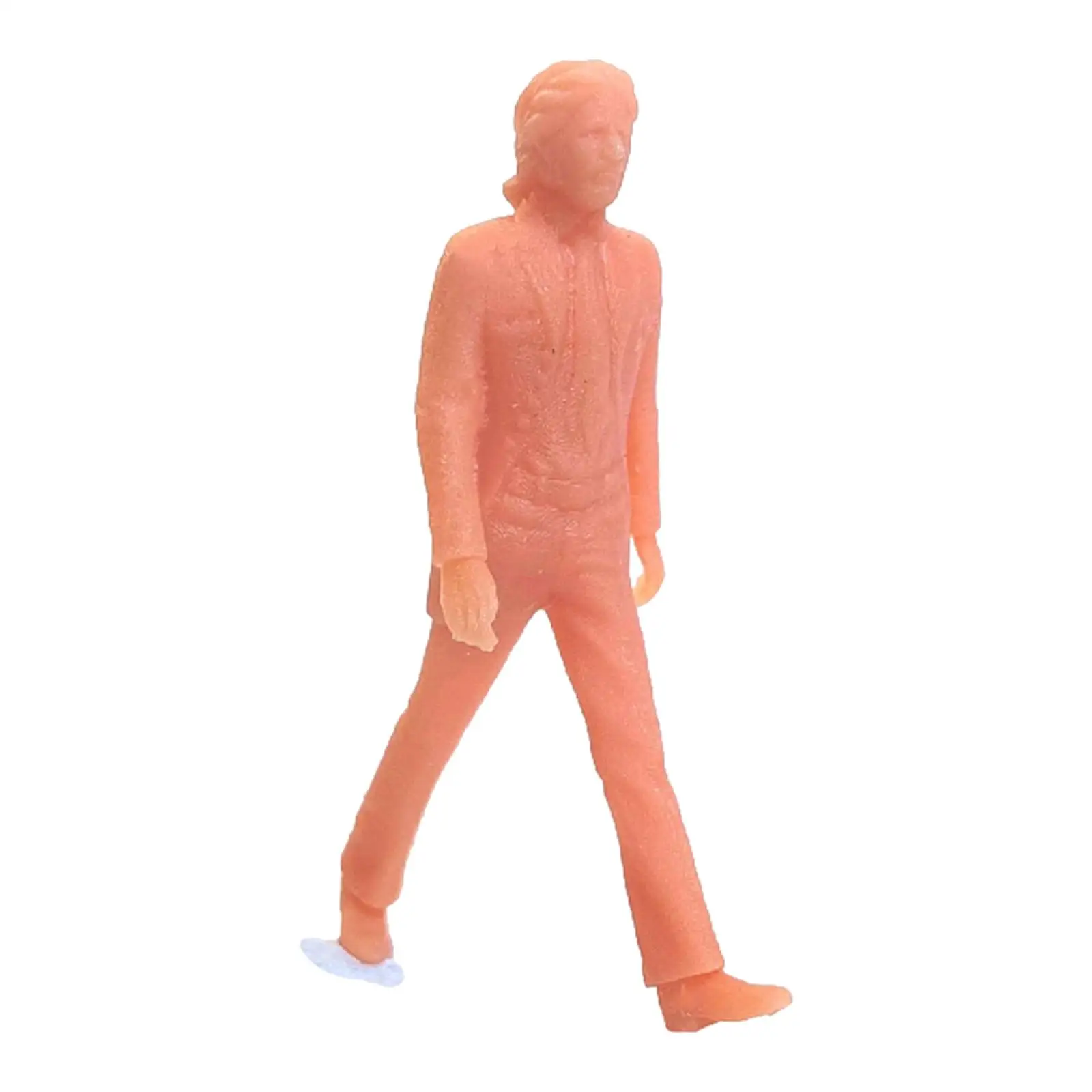 

Миниатюрные фигурки людей в масштабе 1:64, неокрашенные, из смолы, аксессуары для моделей поездов и диорам