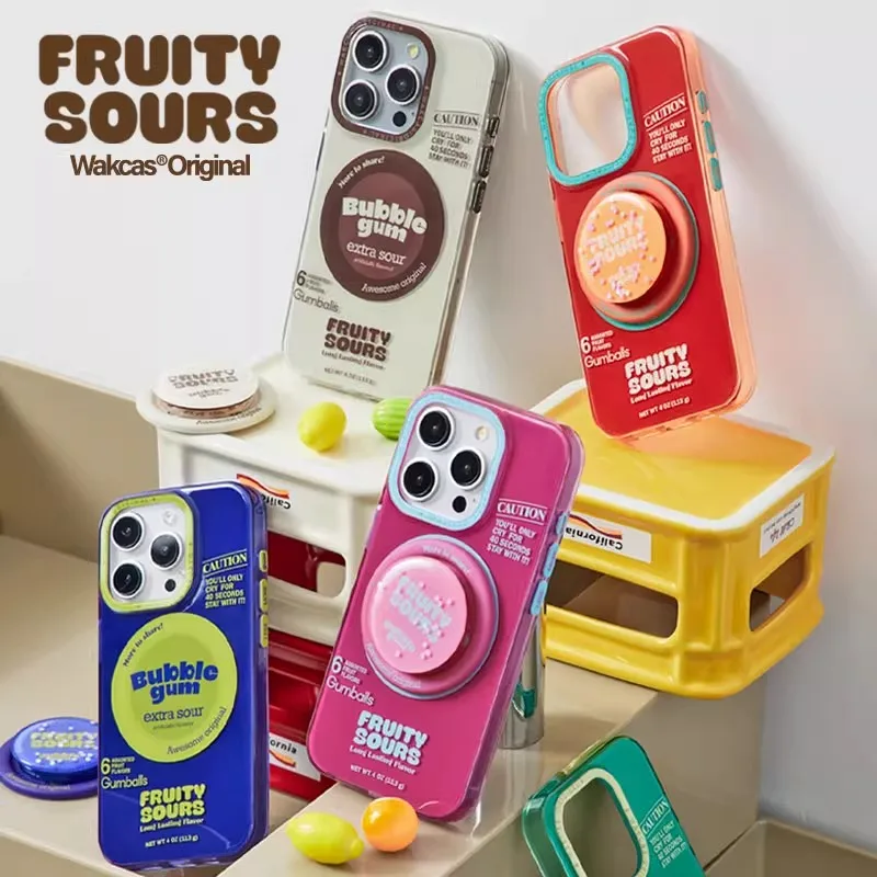 

Красочный чехол для телефона с пузырьками и яблоком, чехол для пары, персонализированный подходит для 17, 16, 15, 14, 13, амортизирующий защитный чехол в штучной упаковке