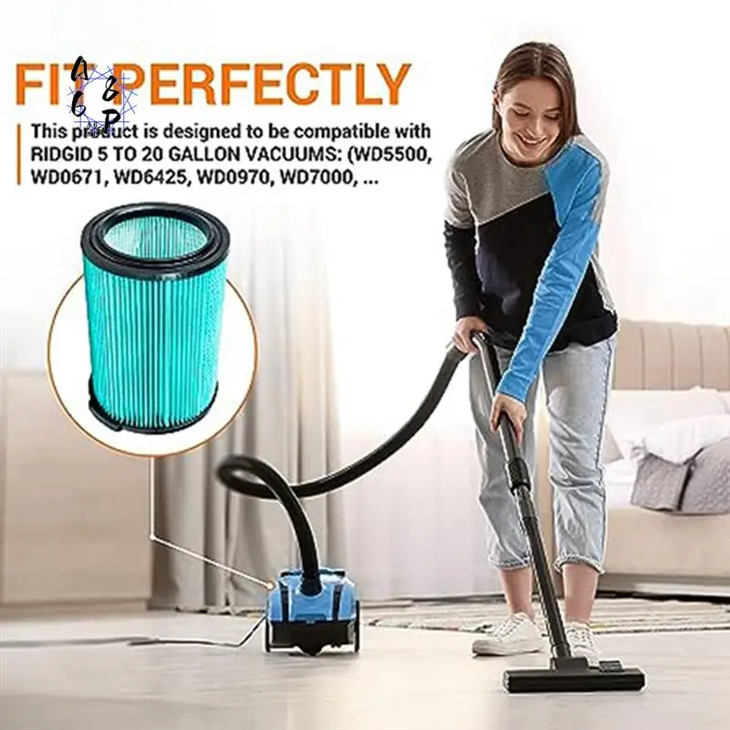 

A68P-Filter Replacement Vacuum High-Efficiency Air Filter For Ridgid VF6000 Vacuum Cleaner