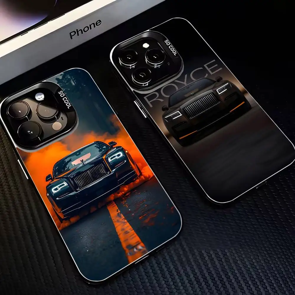 

The ultimate luxury sedan Phone Case For iPhone 16,15,14,13,12,11,Mini,Pro,MAX Black Matte Shockproof Cover