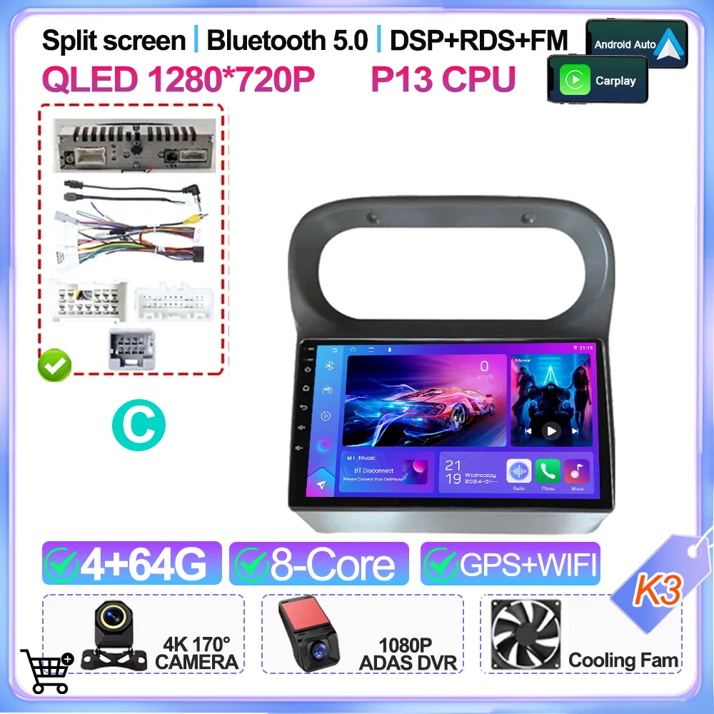 Autoradio Auto Android 16 Voor Renault Twingo 2005 2006 2007 2008 2009 2010 2012 2013 Multimedia Video Player Gps-navigatie 2din