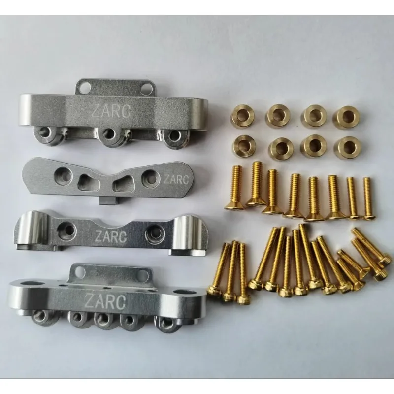 

RC Car Universal Suspension Arm Mount 7075 Material New Design Copper Bushing Modification Parts for Arrma 1/7 1/8 Vehicle