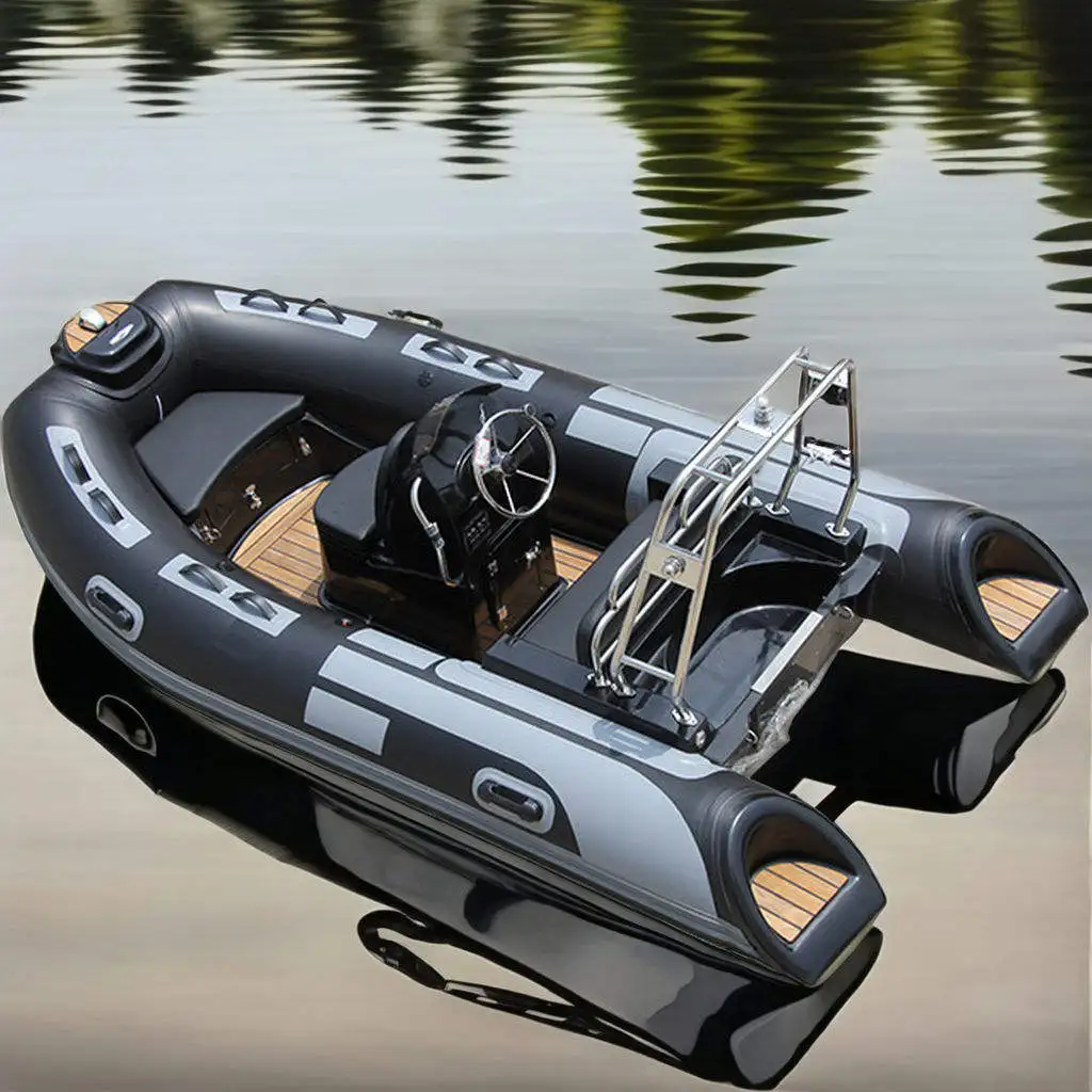 

Rigid Hull Inflatable Yacht Rib Boat for Fishing and Sport Rowing Console Rescue Fiberglass Certified Aluminum Patrol Center