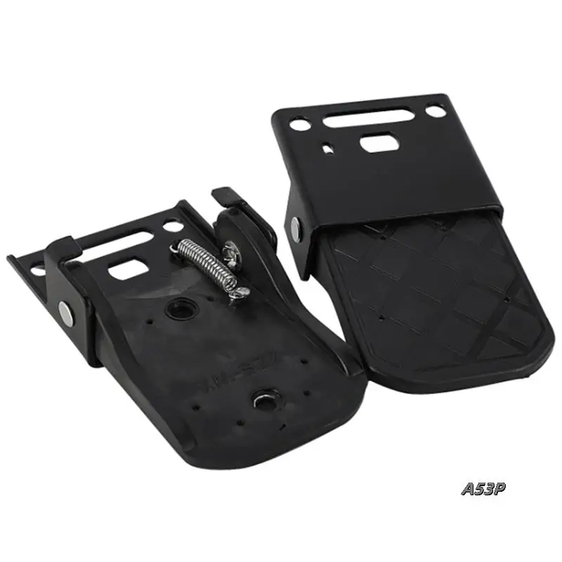 

Rear Passenger Foot Peg For Motorcycles Universal Black Pedal Accessories For Husqvarna Suzuki YAMAHA Kawasaki Dirt Bike