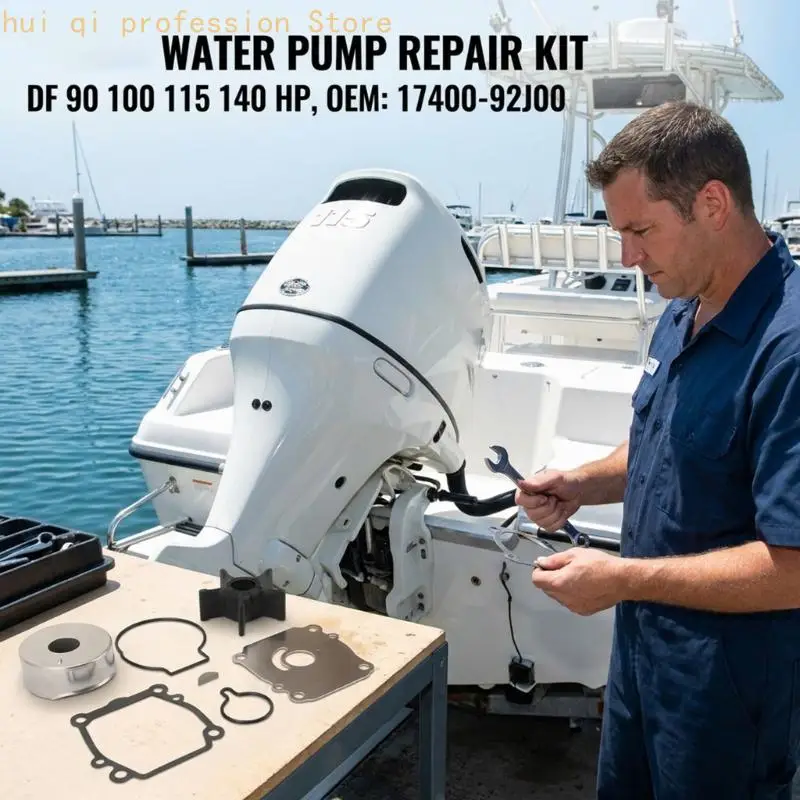 Kühlpumpen-Servicekit mit Laufradplattenbecher und Schlüsselsatz für DF140T DF140Z H8WE – Detail 3