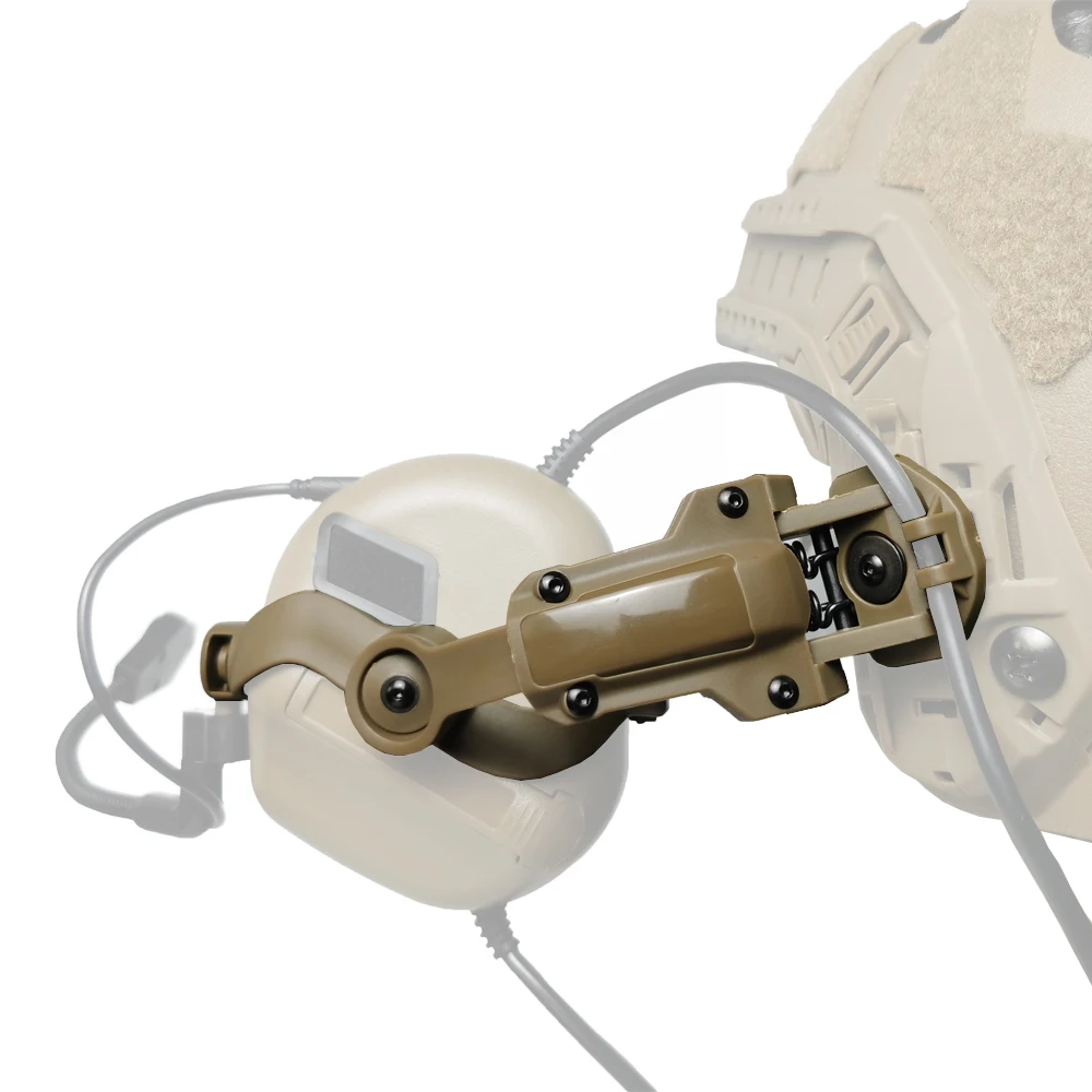 

Tactical Helmet OPS CORE ARC/Wendy M-LOK Rail Headphone Bracket for GEN 5 Noise Reduction Headset M31/ M32 Helmet Mount Adapter