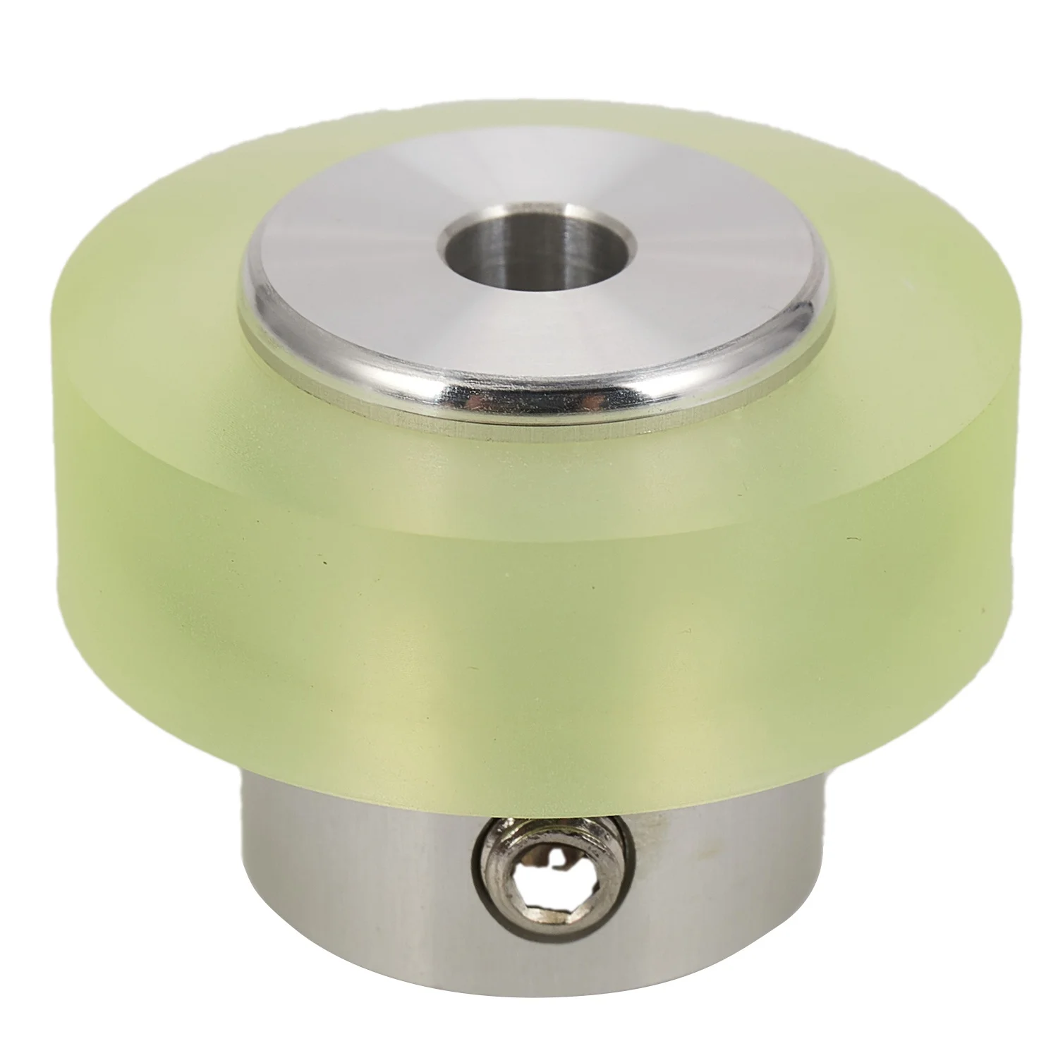 Rueda de medición de rueda de codificador Industrial de poliuretano de aluminio AT53 100Mm para medir codificador rotatorio