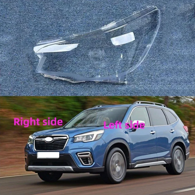 Untuk Subaru Forester 2019 2020 2021 lampu depan mobil lensa lampu depan pengganti cangkang lampu depan kaca