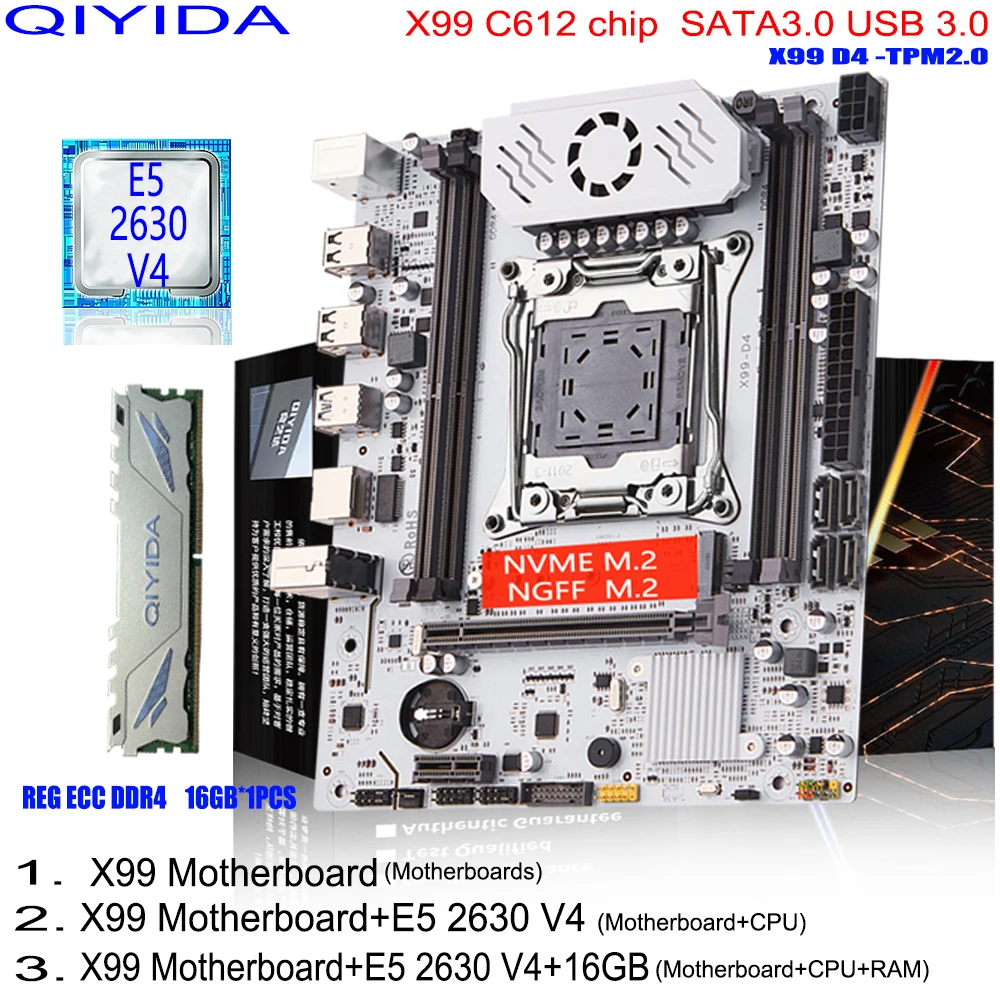 Qiyida X99 Motherbo… - image