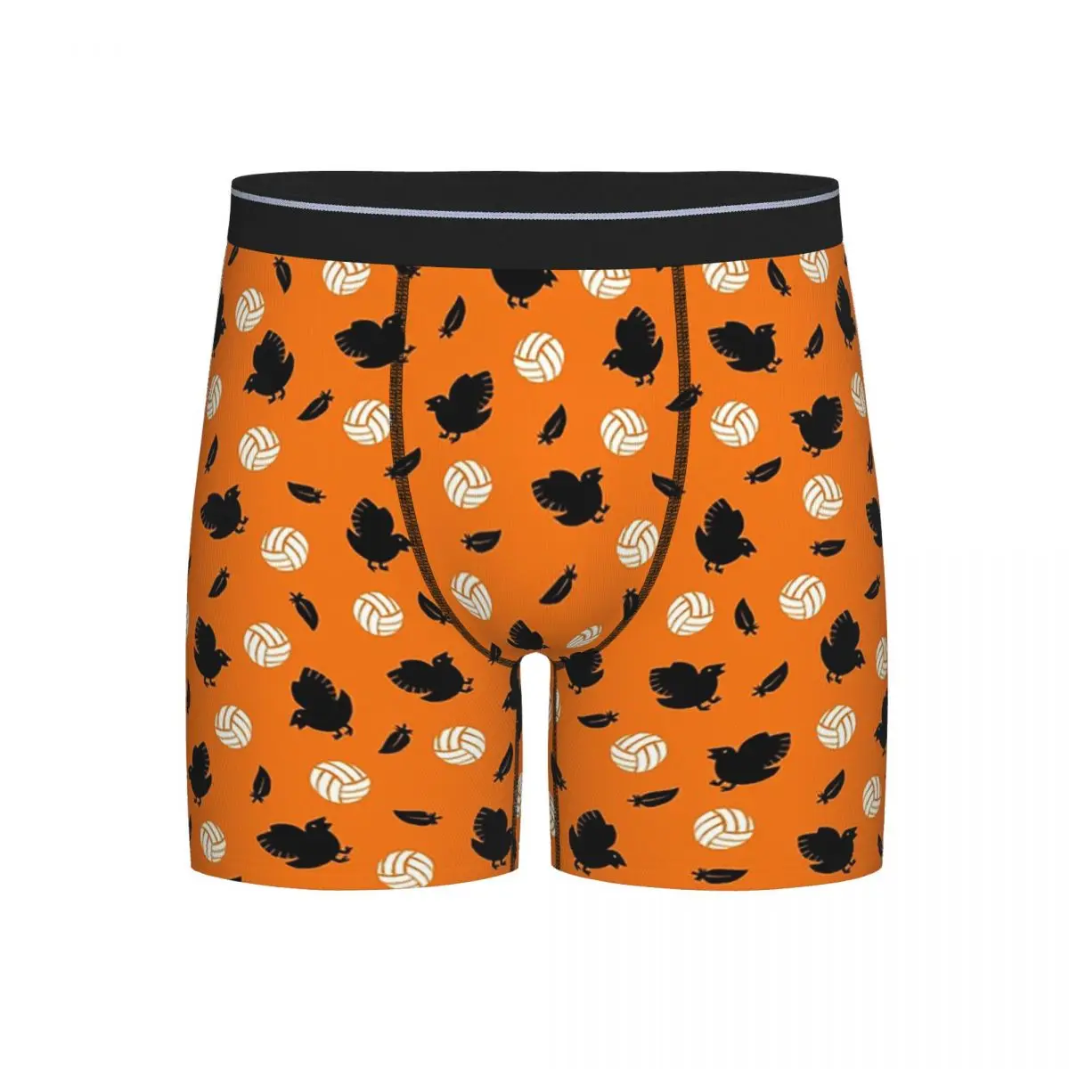 

Long Boxer Underpants Shorts Haikyuu Karasuno Volley Crows Panties Men's Comfortable Underwear for Homme Man Boyfriend Gifts