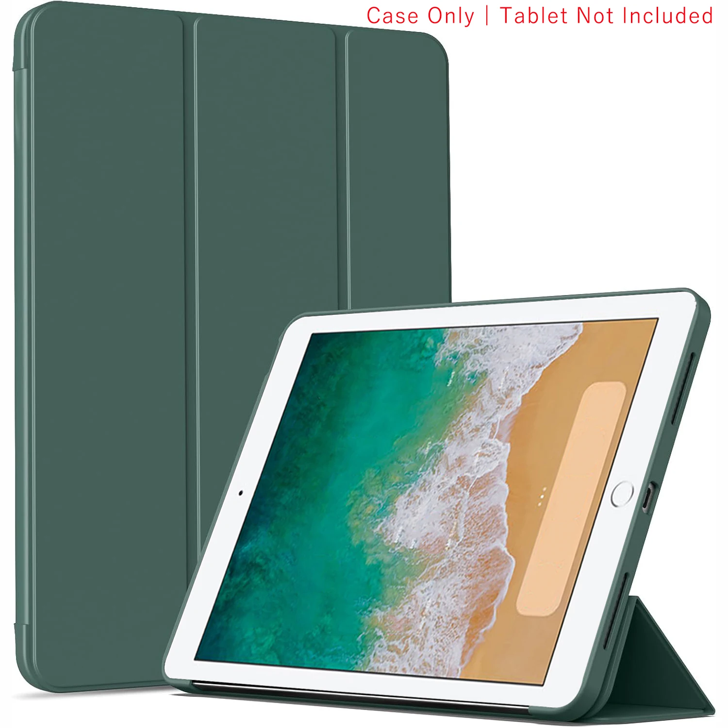Tri-fold Flip Case Voor iPad Air 1 2 9.7 ''2013 2014 2017 2018 5e 6e Gen 9.7'' A1893 Magnetische Stand PU Lederen Beschermhoes