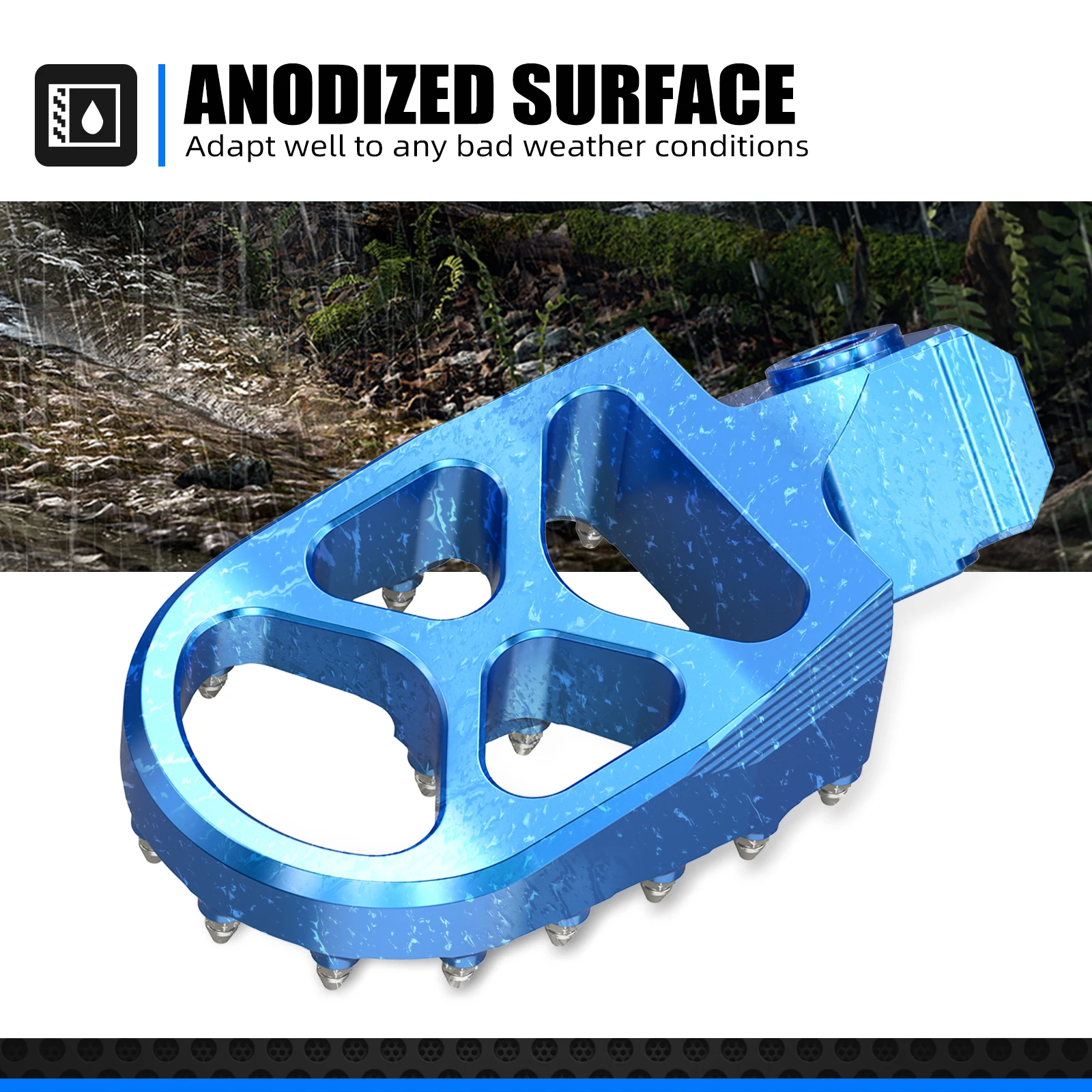 ل Husqvarna 701 إندورو 701 SM SUPERMOTO 2016-2024 القدم الوتد مسند القدمين دواسة عدة ل KTM 1050 1090 1190 1290 مغامرة R S T #5