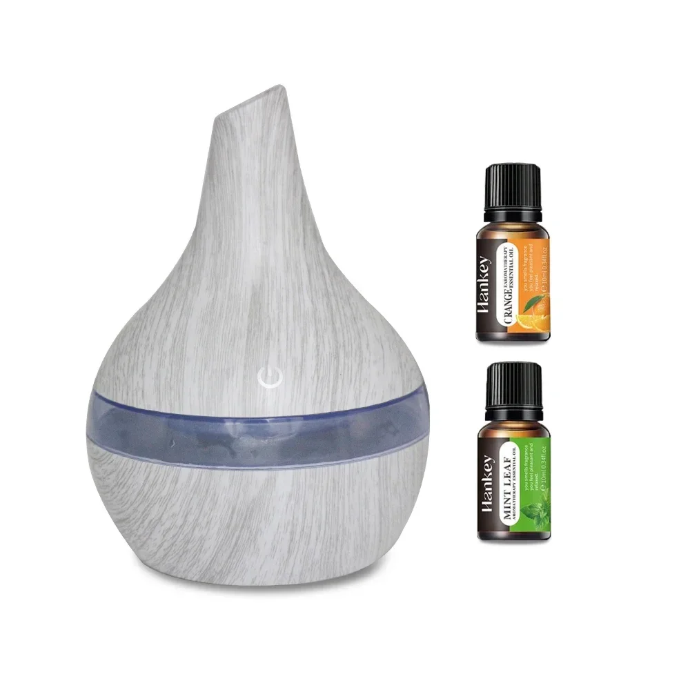 

300 мл USB-увлажнитель, диффузор эфирного масла, ультразвуковой, автоматическое отключение, прохладный туман