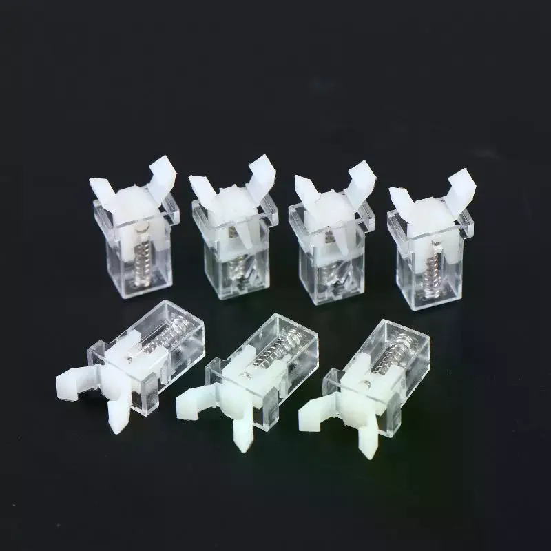 PR-01 Small Door Lock Switch Lock For Touch Lid Bin Clip Latch Spare Repair Lock Clip Replacement Lock Catch Waste Bin 10Pcs