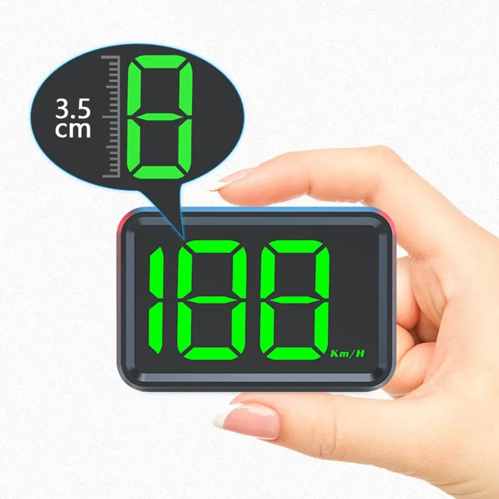 

Plug&Play GPS Car Digital Speedometer Versatile Compatibility Universal HUD Car Head Up Display Plastic KMH/MPH