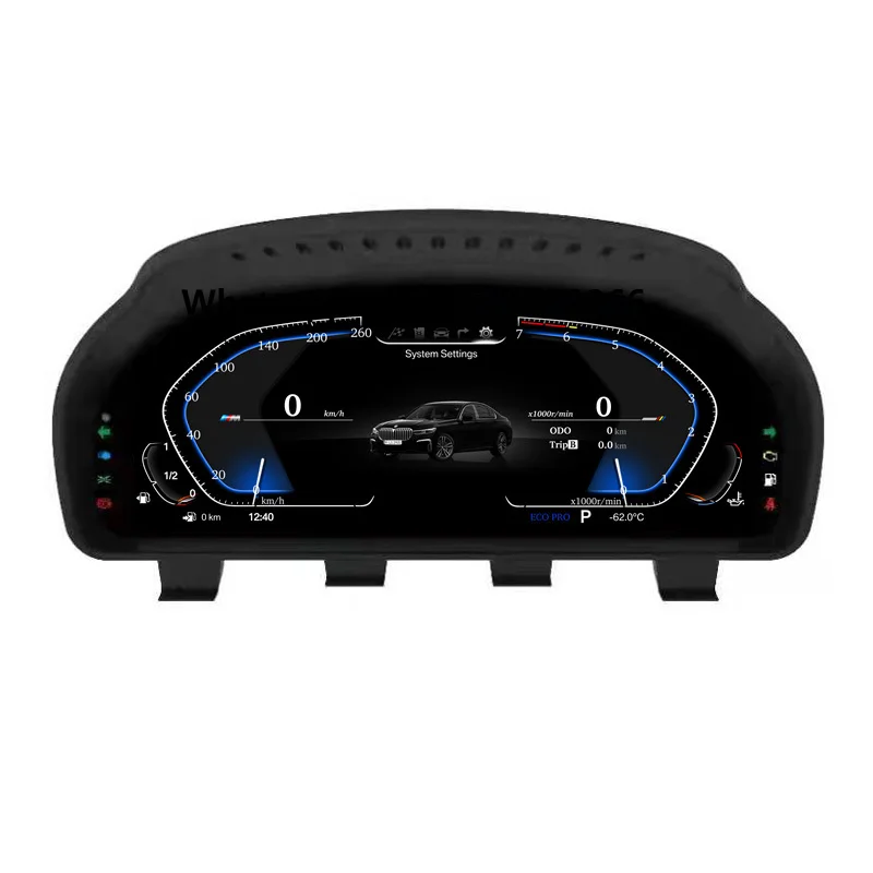 

Linux System LCD Speed Meter Instrument Display for BMW X5 F15 X6 F16 Digital Cluster Plug and Play