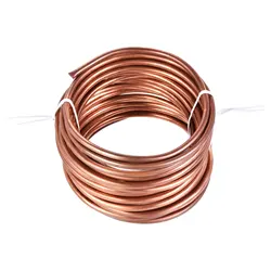 7.5Meter Copper Tube 5mm OD 4mm ID Copper Capillary Refrigeration Tubing Coil Copper Tubes for Refrigerators Air Conditioners