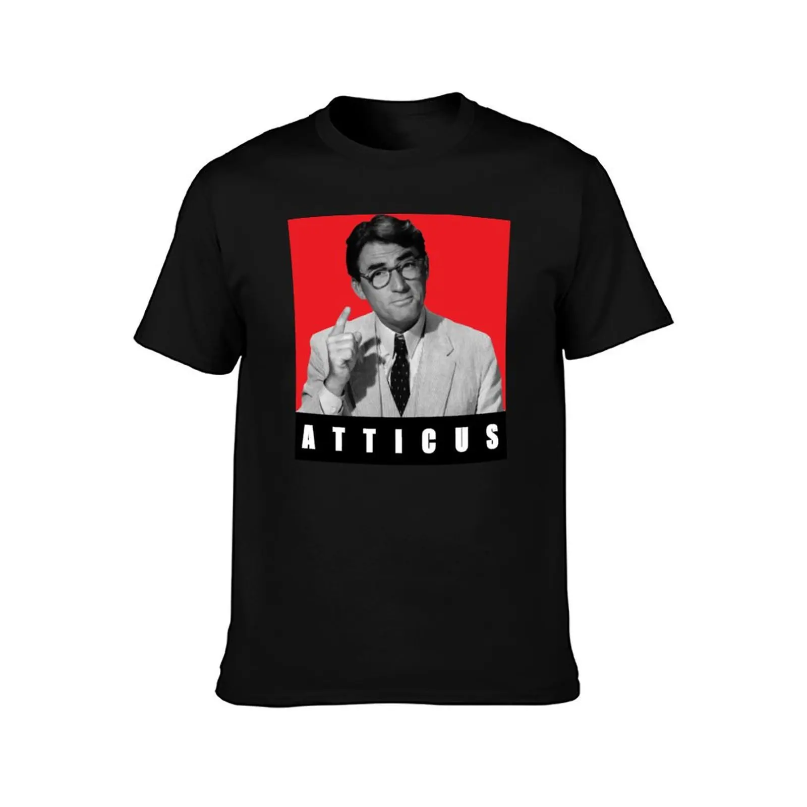 ATTICUS FINCH T-Shirt Big and Tall Short Sleeve Tee T-Shirt