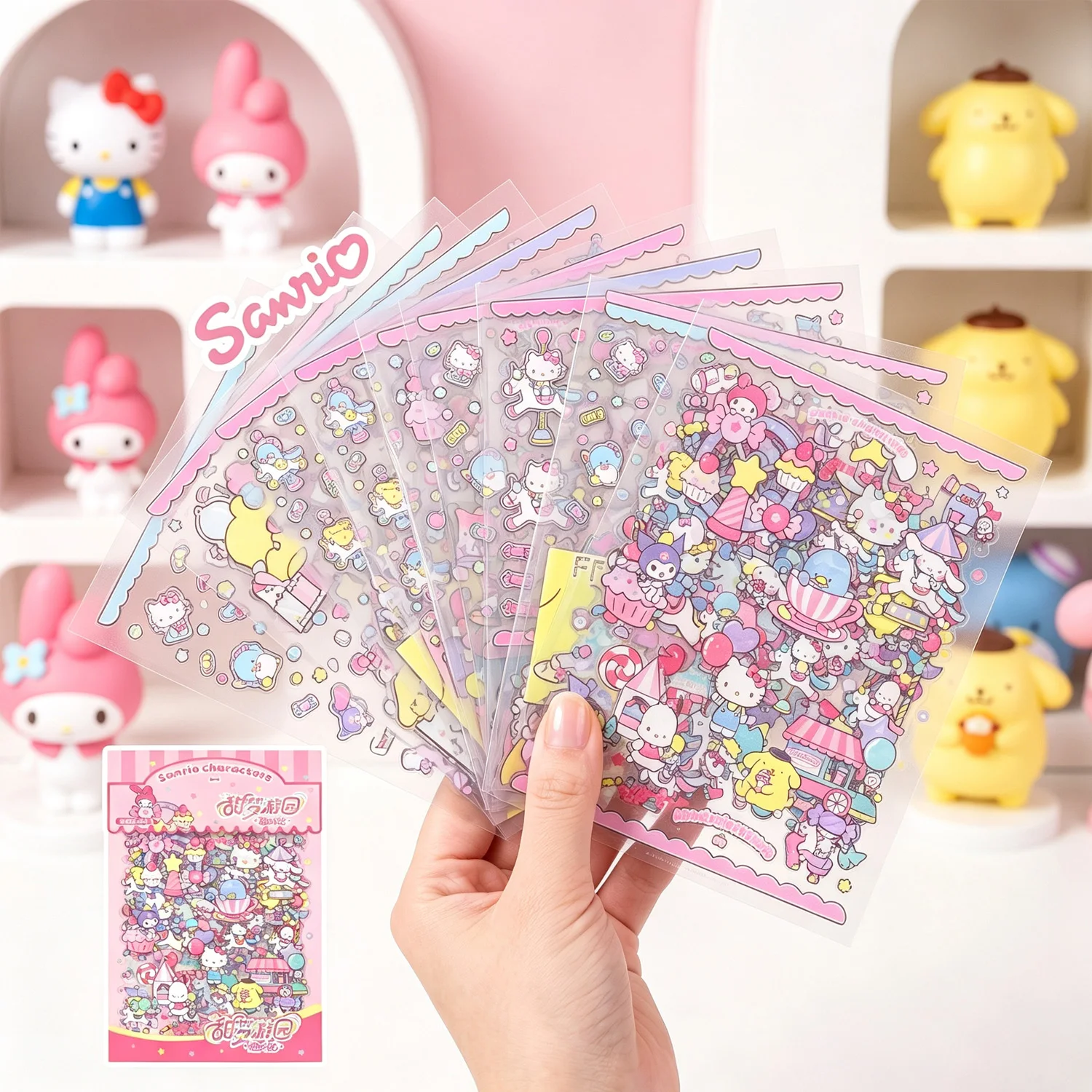 헬로키티 캐릭터 테마 스티커, 사랑스러운 디자인, 노트 - Phone Accessories For Teens 리뷰 및 가격