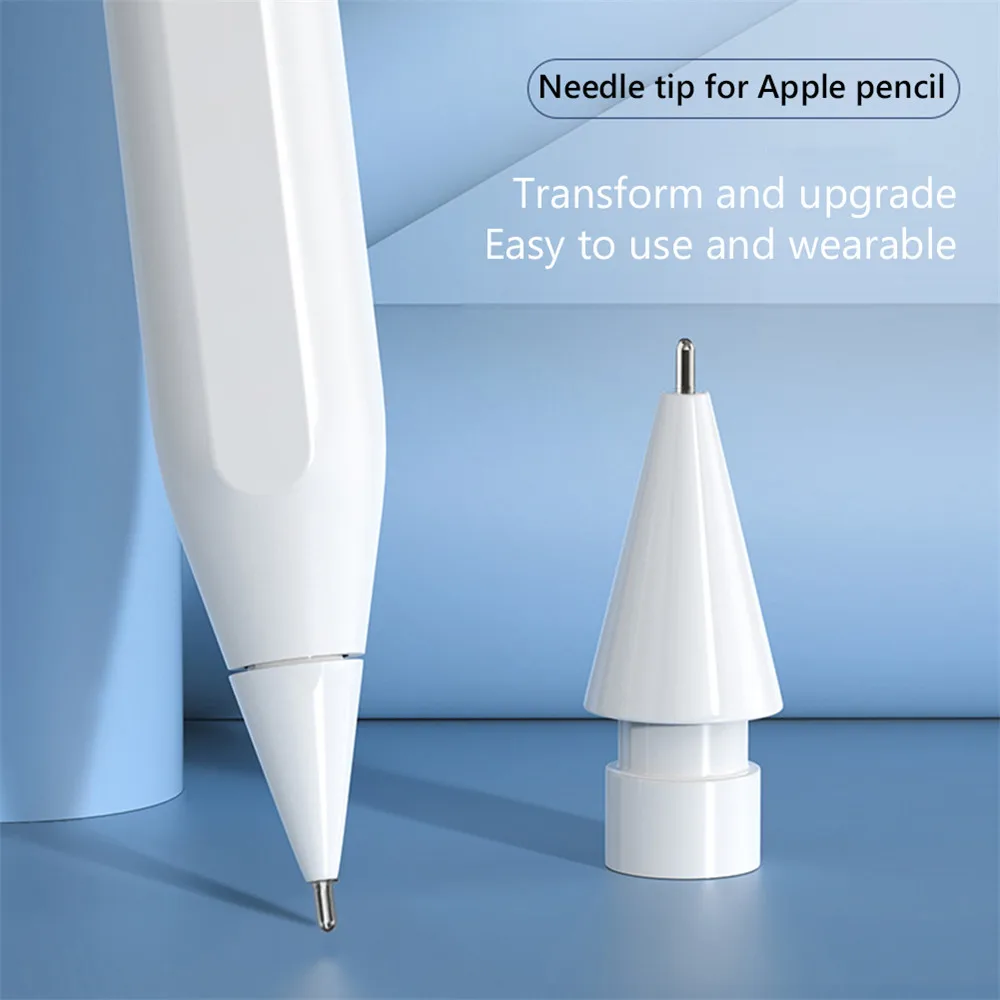 애플펜슬 펜촉 Pencil Tips For Apple Pencil 1st/2nd Spare Nib Replacement Tip For Apple Pencil 1st/2nd Generation Nib Stylus Pen Tips