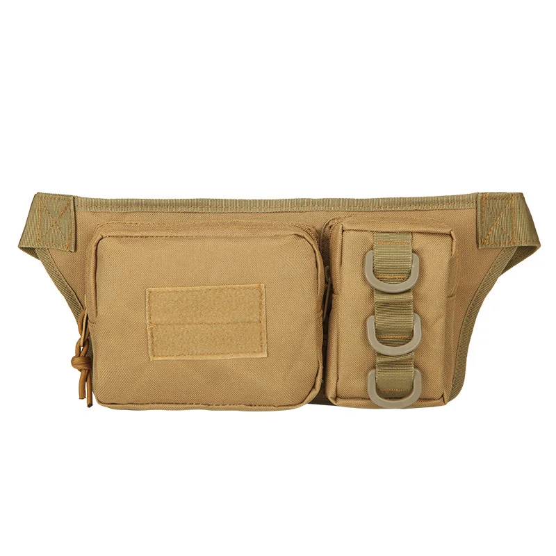 Tactical Waist Bag Men's Waterproof Molle Camouflage Hunting Hiking Climbing Nylon Mobile Phone Belt Pack Outdoor Combat Bags