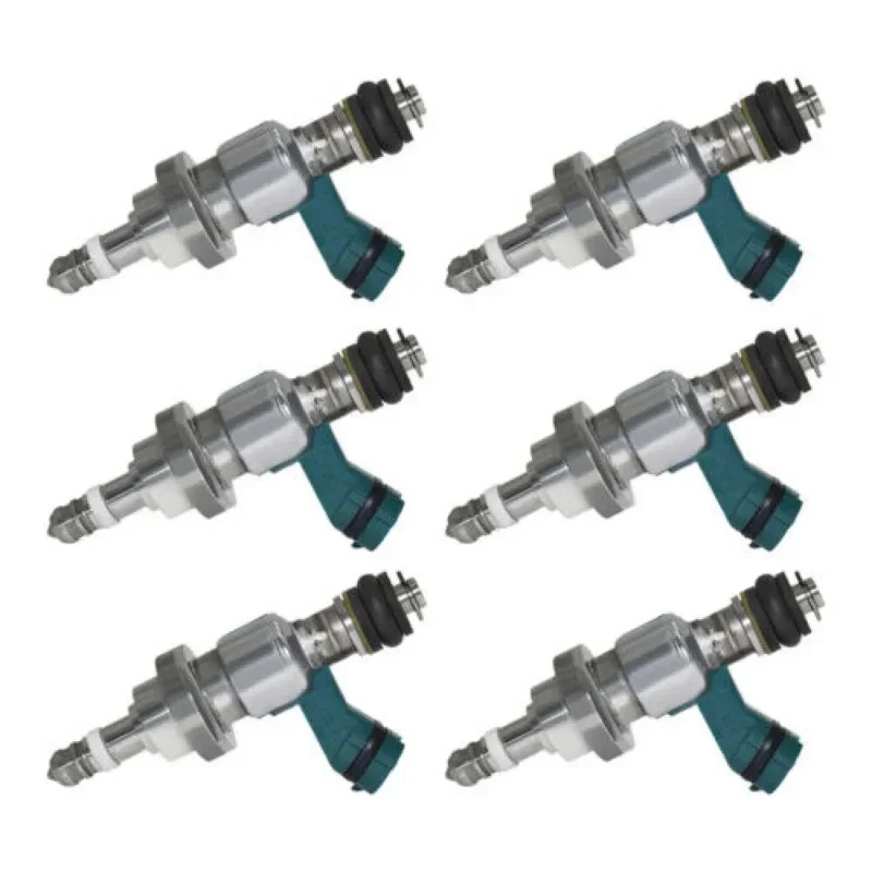 6pcs Fuel Injector 23250-31020 For Lexus IS250 IS350 2.5L 06-15 GS300 3.0L V6