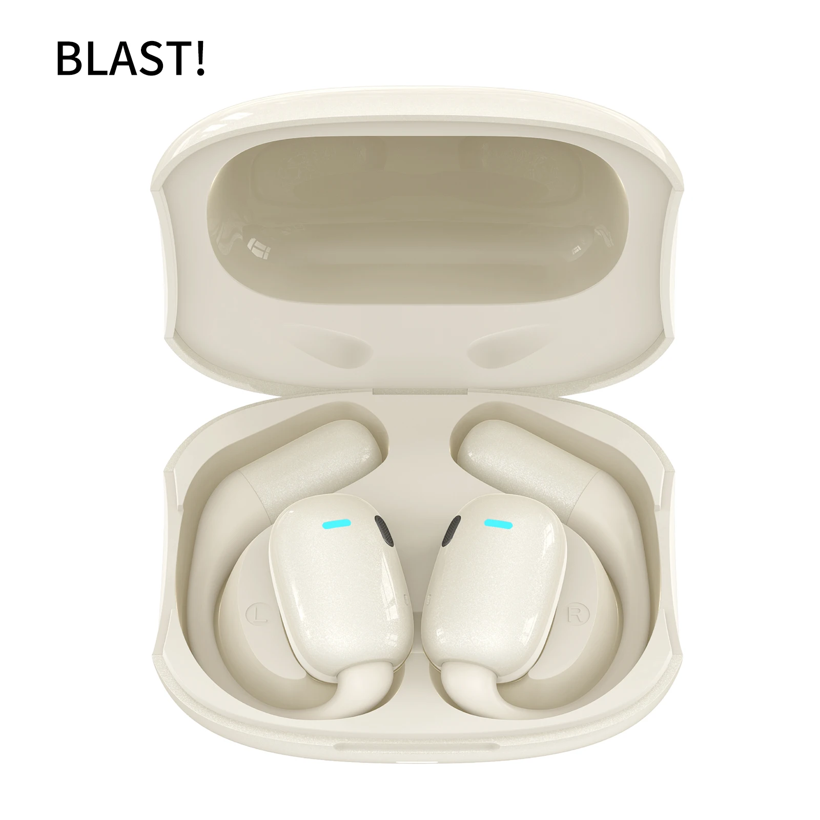 2025 Soundguru OWS سماعات i60 مفتوحة الأذن سماعات بلوتوث رياضية لاسلكية i60 ENC سماعات أذن إلغاء الضوضاء مع ميكروفون مزدوج #3