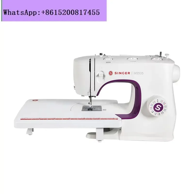 1PCS M3505 Multifunctional Household Sewing Machine Practical Electric Pedal Desktop Lock Buttonhole with Lock Side Clothes