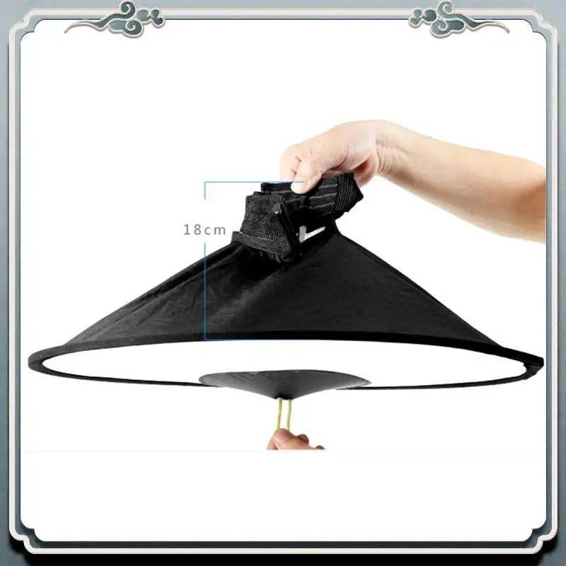 Picture 7: Premium Universal 44Cm Round Flash Softbox Portable Foldable Style Speedlite Diffuser Reflector Strap For Camera Flash