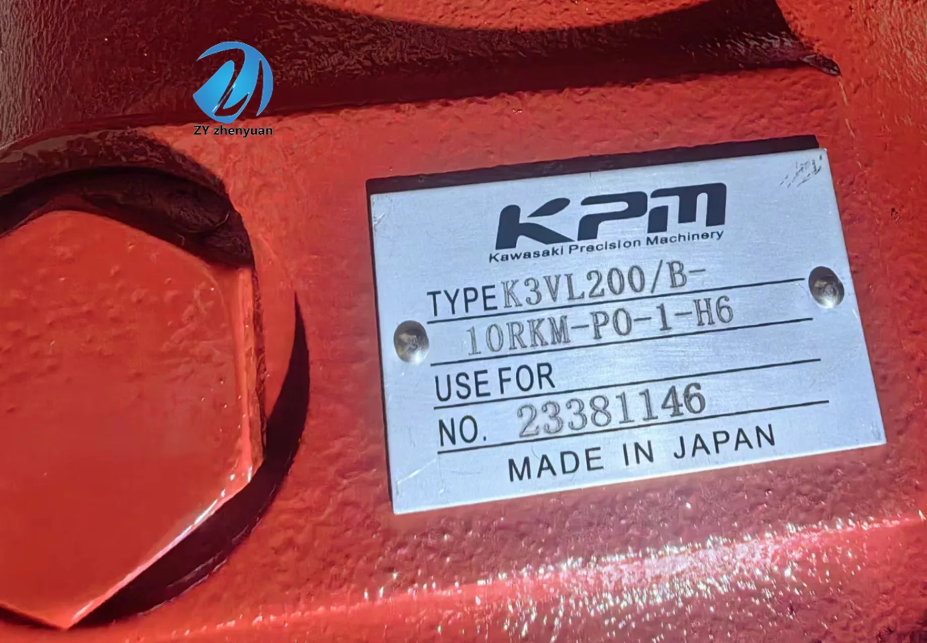 K3VL KPM plunger pump K3VL28/45/80/140/200 series K3VL200/B-10RKM-P0-1-H6 Kawasaki high pressure variable hydraulic pump